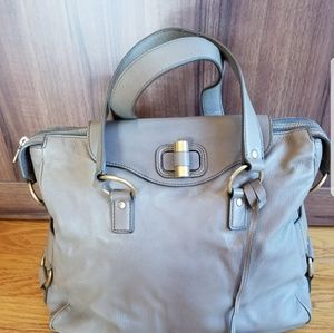 Yves Saint Laurent YSL Olive Rive Gauche Satchel